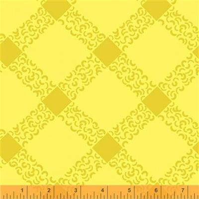 Seymour Plaid Yellow Extra Wide Backing Fabric 0.5m (274cm)