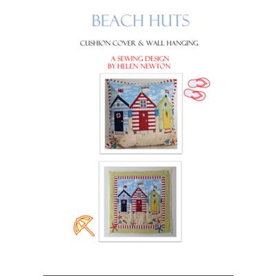 Helen Newton's Beach Hut Cushion & Wall Hanging Instructions 