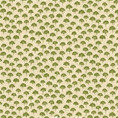 Liberty Arthur's Garden Collection 2 Ginkgo Spot Green Fabric 0.5m