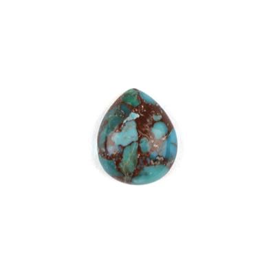 2.5cts Egyptian Turquoise 12x10mm Pear (CP)