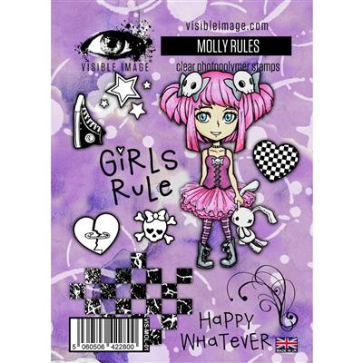 Visible Image Molly Rules Stamp Set