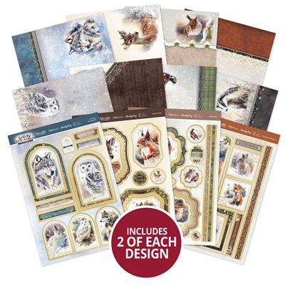 Winter Woodland Luxury Topper Collection - 24 Sheets Total