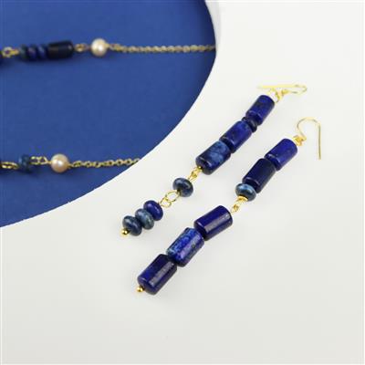 Lapis Lazuli Morse Code Bead Project With Instructions By Debbie Kershaw