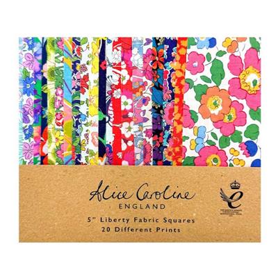 Alice Caroline Bright 5" Liberty Charm Pack
