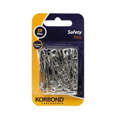 Assorted Safety Pins Pack Of 50