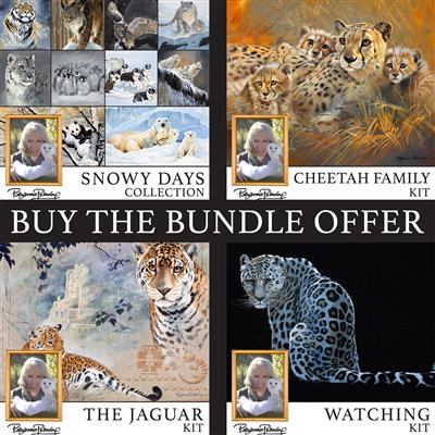 The Complete Pollyanna Pickering's Snowy Days Collection,  Digital Download plus 3 mini kits. Exclusive to HobbyMaker.