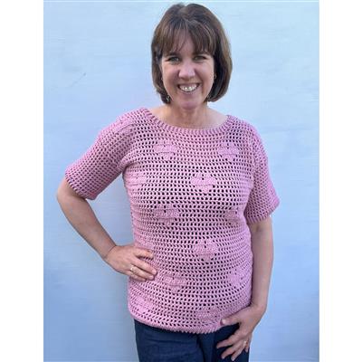Adventures in Crafting Pink Love Is All Around Crochet Top Kit. Save 20%