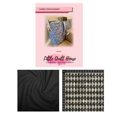 Amanda Little's Tim Holtz Stair Basket Kit: Instructions & Fabric (3m)