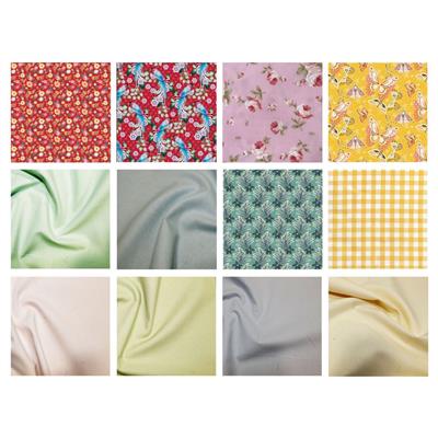 Tilda Fabrics Chic Escape Fabric Stack - 40 Pieces - 10 x 10 - 100% Cotton