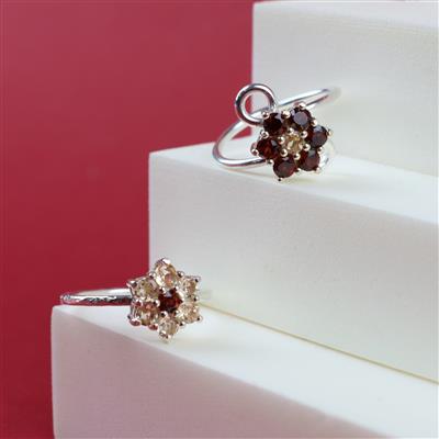 1.25cts Red Garnet Approx 3mm Round Pack of 10