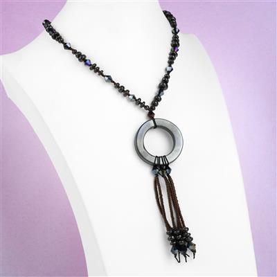 Magnetic Hematite Round Halo Pendant Project With Downloadable Instructions By Mark Smith