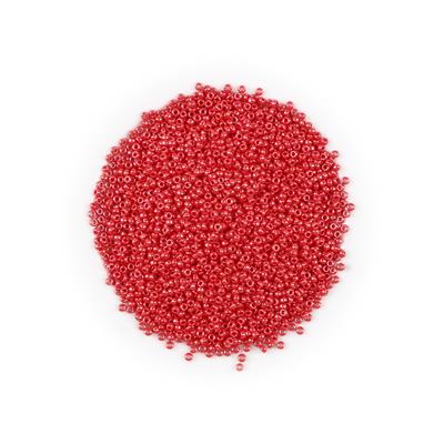 Miyuki Opaque Red Lustre Seed Beads 11/0 (24GM/TB)