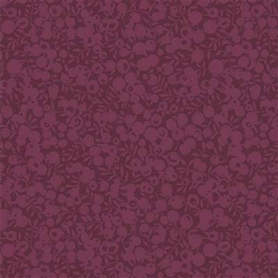 Liberty Wiltshire Shadow Collection Blackcurrant Fabric 0.5m