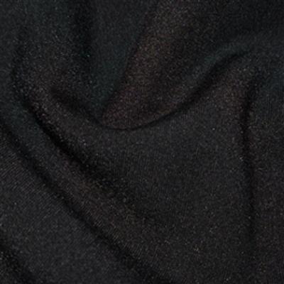 Black Stretch Poly-Viscose Suiting Fabric 0.5m