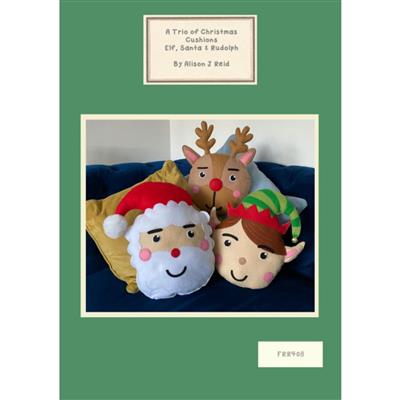 Alison J Reid's Trio of Christmas Cushion Instructions