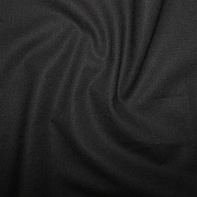 100% Cotton Black Fabric 0.5m