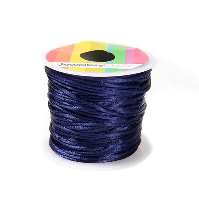 Blue Silk Cord, 1.5mm 10m