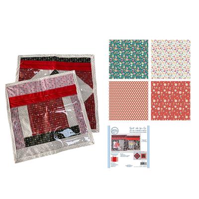 QAYG Red Zippity-Do-Done™ Project Bag Kit & Fabric (2m)