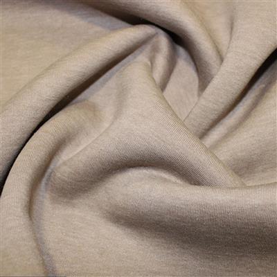 Sweatshirting Beige Fabric 0.5m