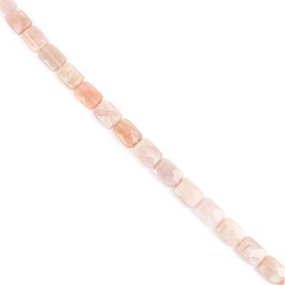 210cts Sunstone Faceted Rectangles Approx 16x12mm, 38cm Strand