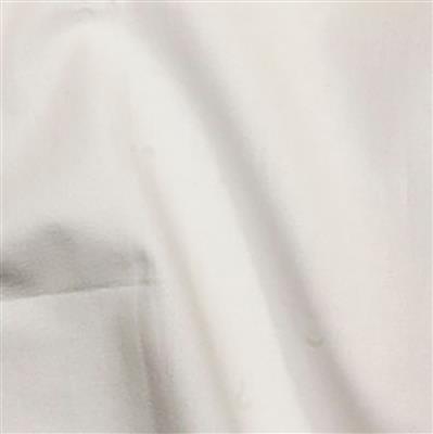 Plain White 100% Cotton Fabric Material - 120cm wide per metre
