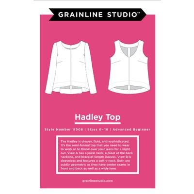 Hadley Top Pattern By Grainline Studio (Sizes 0-18)