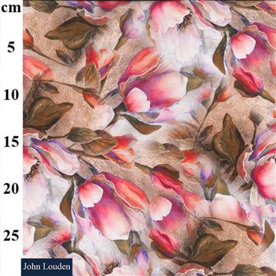 Floral Digital Viscose Lawn Prints Fabric 0.5m