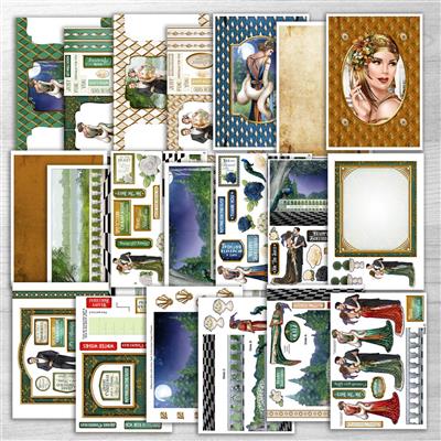 Art Deco Moonlight Dreams Concept Card kit with Forever Code