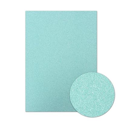 Diamond Sparkles Shimmer Card - Sky Blue, Inc; 10 x A4 200gsm Shimmer Card Sheets