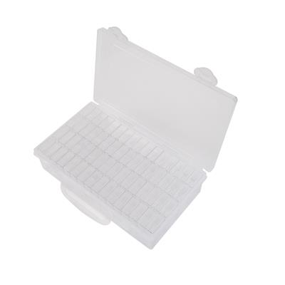Storage Carry Case with 64 Sorting Boxes, 22cm x 12.5cm x 5.5cm