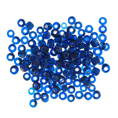 Royal Blue E Beads 4mm Pack of 8g