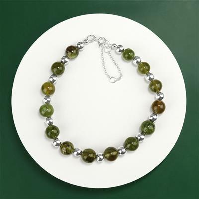 Vesuvianite Smooths With Spacers, Extender Project With Instructions By Claire Macdonald