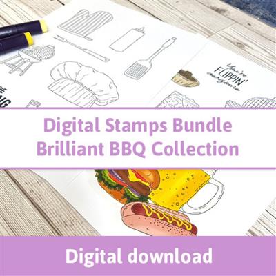 Digital Stamps Bundle - Brilliant BBQ