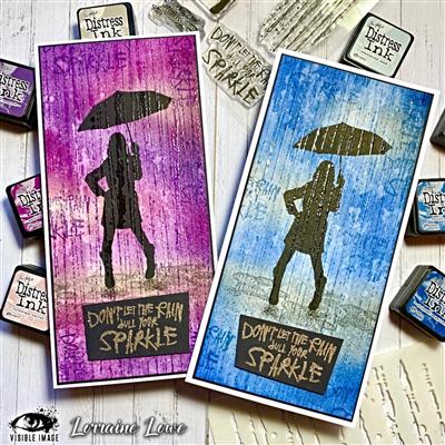 Visible Image Sparkle In The Rain Stamp Set