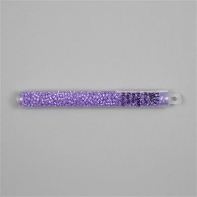 Miyuki Lilac Silver Lined Alabaster Seed Beads 8/0 (22GM/TB)