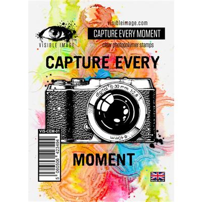 Visible Image Capture Every Moment Stamp Set