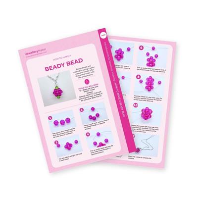 Introduction to Jewellery Making: How to Make a Beady Bead Downloadable PDF