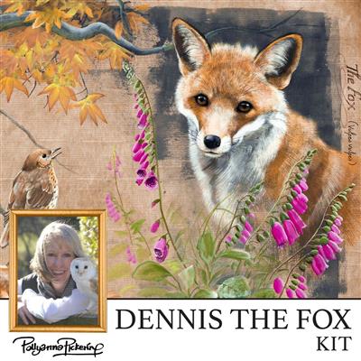 Pollyanna Pickering’s Dennis the Fox Digital Download Kit