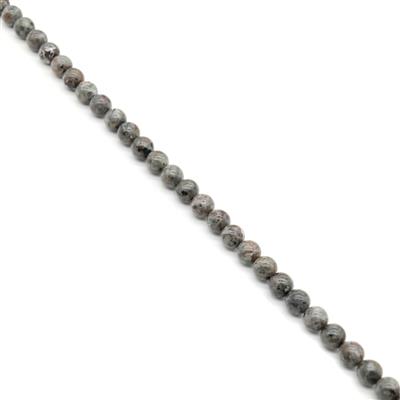 200cts Yooperlite Natural Plain Rounds Approx 9mm, 38cm Gemstone Strand 
