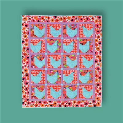 Kaffe Fassett Pinky Swear Quilt Kit 146 x 175cm
