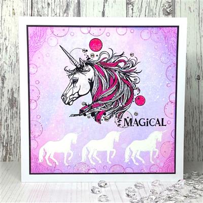 Visible Image Magical Unicorn Stamp Set
