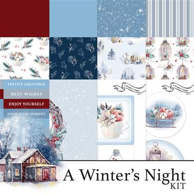 The Winter’s Night Kit Digital Download 12 x A4 sheets in total