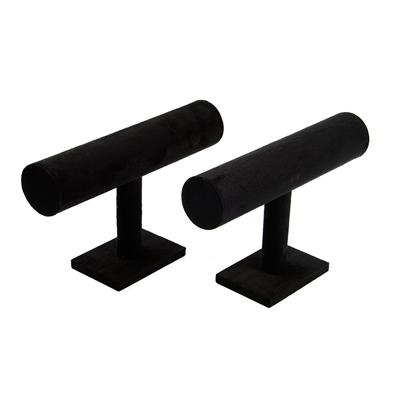 Black Velvet Bracelet Display, 2pcs 
