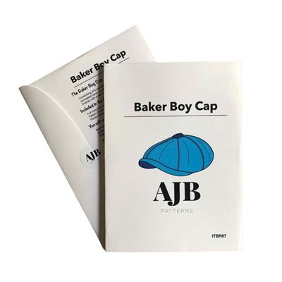 AJB Patterns Baker Boy Hat Pattern Including Peak