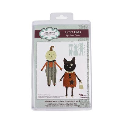 NEW Creative Expressions Sam Poole Halloween Dolls Craft Die