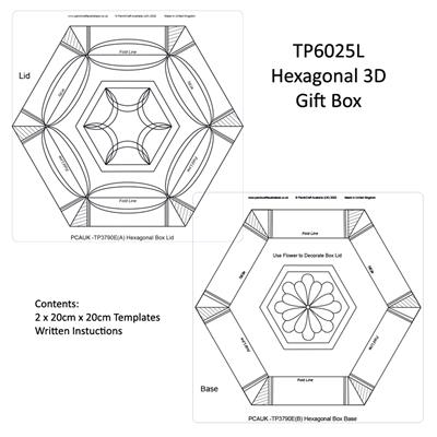 Hexagonal 3D Gift Box