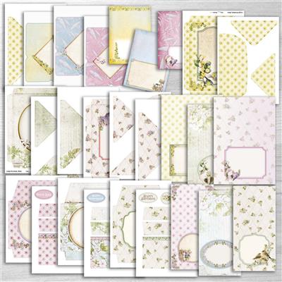 Birds Of A Feather Inserts and Envelopes Download Free Birthday Gift