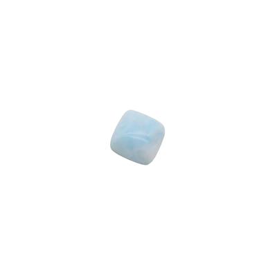 3cts Larimar Square Cabochon Approx 8mm, 1pc