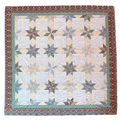 William Morris Cross Stars Quilt Kit 226 x 226 cm