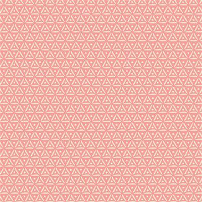 Riley Blake's Faith, Hope and Love in Coral Pink Fabric 0.5m